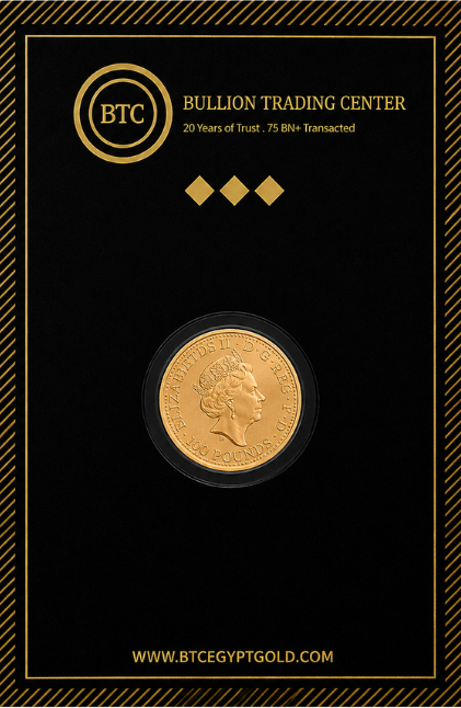 21k Half Gold Coin  4gm