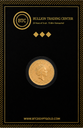 21k Half Gold Coin  4gm