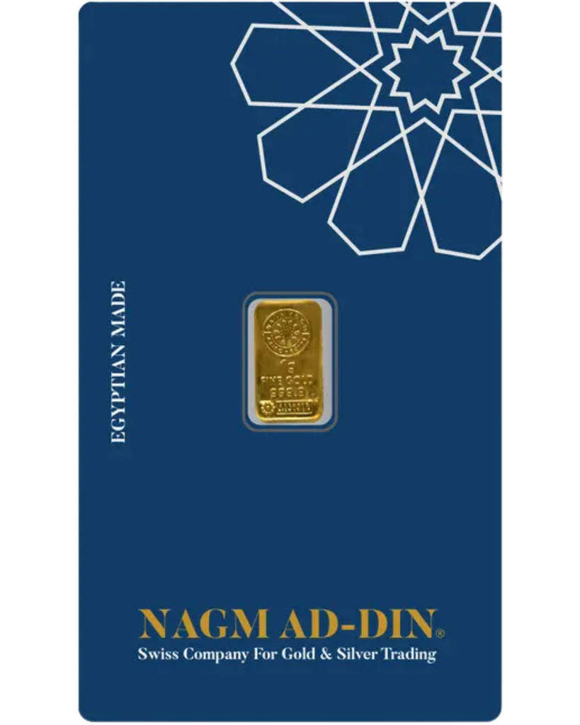 24k Gold Bar  1gm