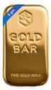 24k Gold Bar  5gm