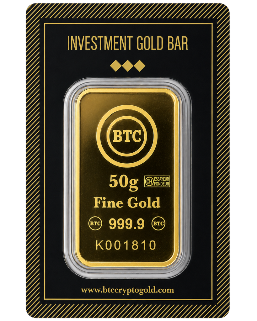24k Gold Bar 50gm