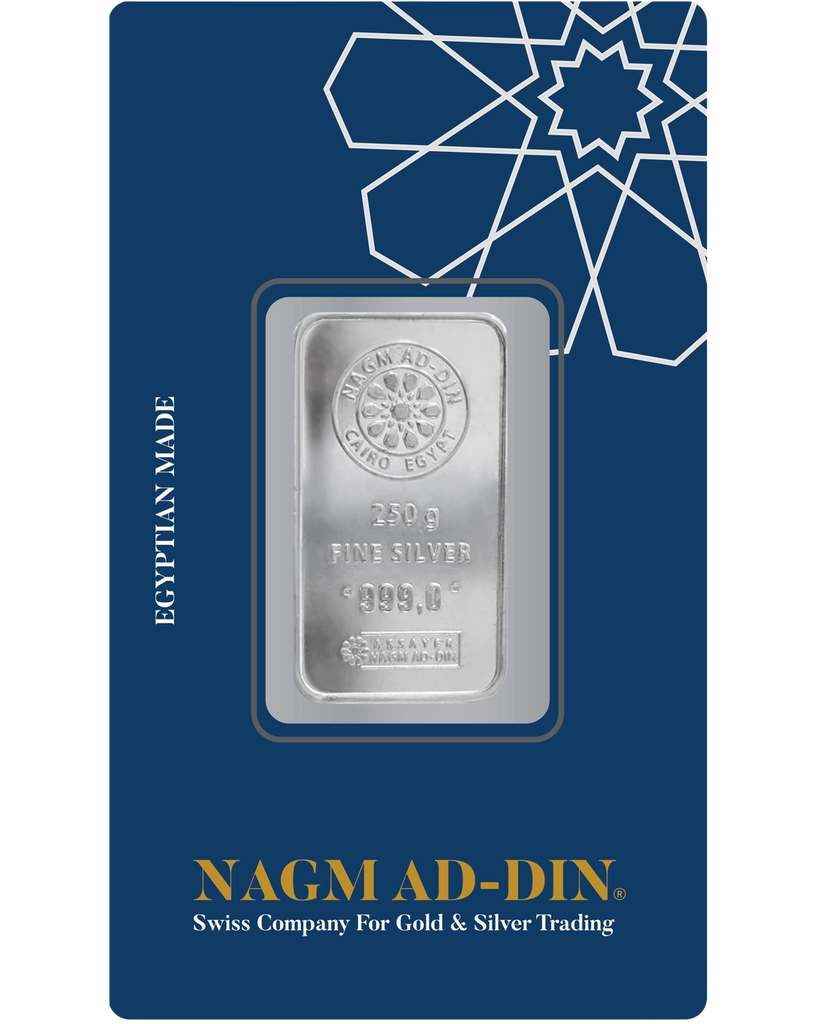 Silver Bar 250gm