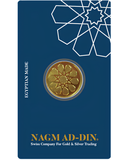 [010010011] 21k Eighth Gold Coin 1gm