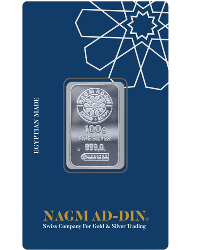 [020020051] Silver Bar 100gm